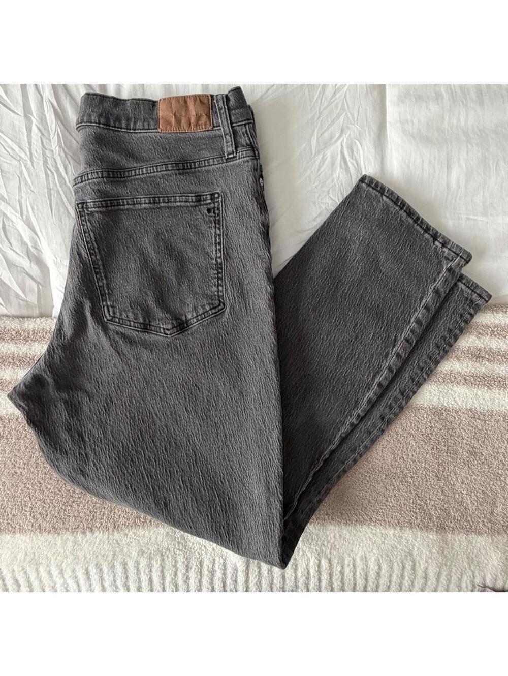 Madewell the perfect vintage black jeans